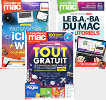 PACK n°3 : Tout Savoir Faire (3 guides pratiques Compétence Mac)