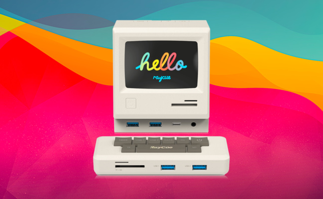 Gadget • Un concentrateur USB-C sous la forme d’un mini Mac 128k 