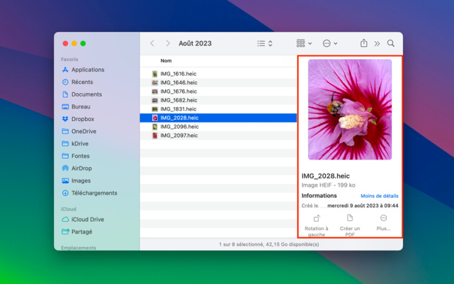 macOS • Convertissez une image HEIC en JPEG ou PNG en quelques clics macOS • Convertissez une image HEIC en JPEG ou PNG en quelques clics