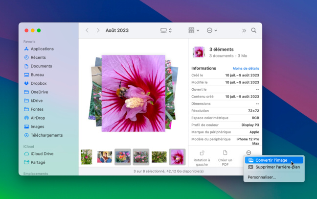 macOS • Convertissez une image HEIC en JPEG ou PNG en quelques clics macOS • Convertissez une image HEIC en JPEG ou PNG en quelques clics