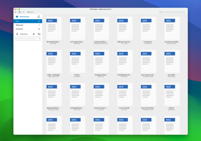 Ebooks • Amazon lance une version remaniée de son application Mac pour Kindle Ebooks • Amazon lance une version remaniée de son application Mac pour Kindle