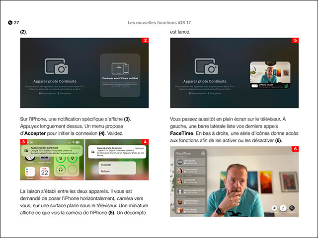 iOS 17 : les nouvelles fonctionnalités pour iPhone et iPad (ebook) MISE À JOUR : 17.4
