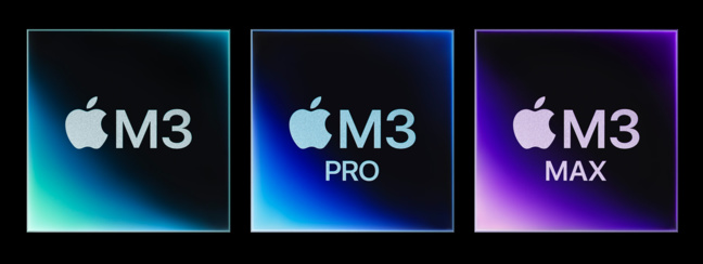 Nouveautés • Apple présente ses puces M3 et de nouveaux Mac
