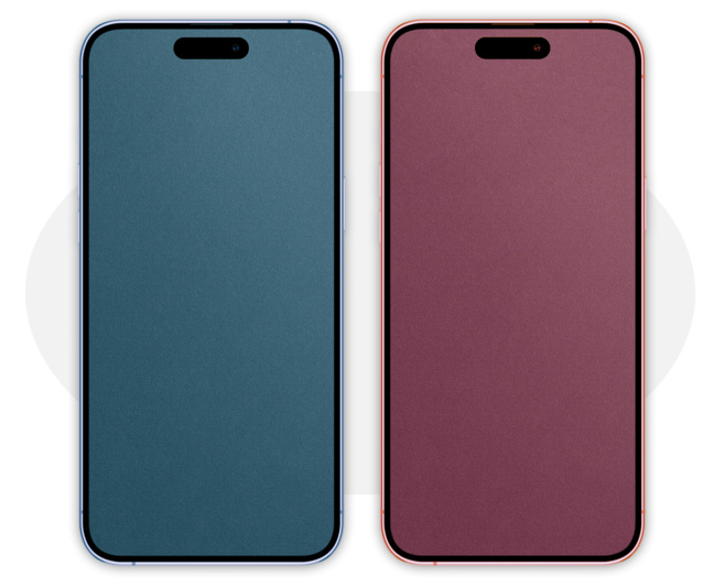 iPhone • Des fonds d’écran adaptés aux coques en tissage fin d’Apple