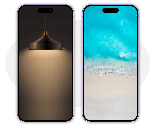 Personnalisation • De très jolis fonds d’écran minimalistes pour l’iPhone