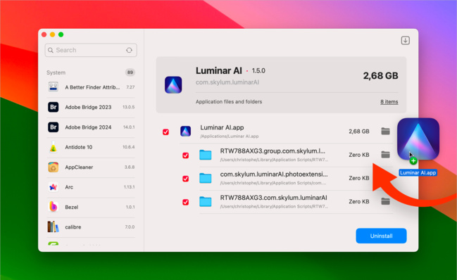 macOS • Pearcleaner désinstalle vos applications gratuitement macOS • Pearcleaner désinstalle vos applications gratuitement