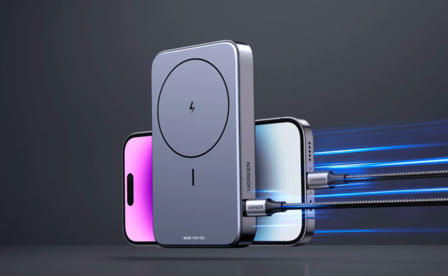 Accessoire • Une batterie MagSafe pour iPhone parfaite pour les nomades Accessoire • Une batterie MagSafe pour iPhone parfaite pour les nomades