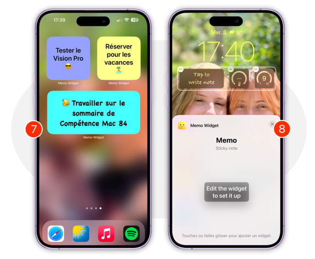 iOS • Ajoutez facilement des Post-its à l’écran d’accueil ou l’écran verrouillé iOS • Ajoutez facilement des Post-its à l’écran d’accueil ou l’écran verrouillé
