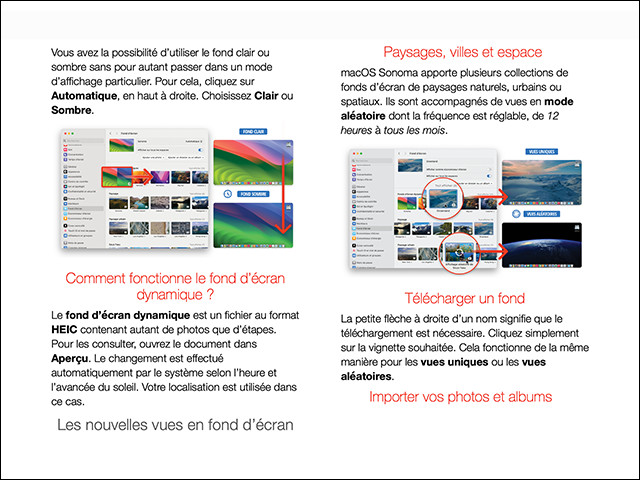 macOS 14 Sonoma vol.1 : Bien débuter (ebook) MISE À JOUR : macOS 14.4