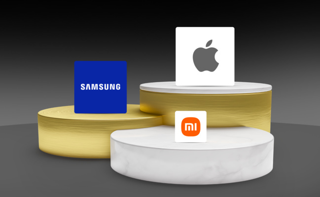 Pour la première fois, Apple est en tête des ventes de smartphones au niveau mondial Pour la première fois, Apple est en tête des ventes de smartphones au niveau mondial