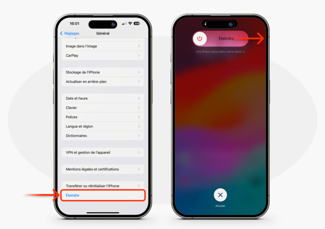 Comment forcer le redémarrage ou éteindre un iPhone, du 6s à l’iPhone 15 Comment forcer le redémarrage ou éteindre un iPhone, du 6s à l’iPhone 15