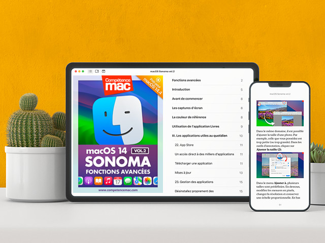 macOS 14 Sonoma vol.2 : Fonctions avancées (ebook) MISE À JOUR : macOS 14.4