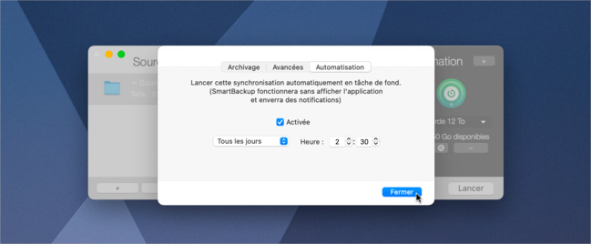 Mac • Le logiciel gratuit de sauvegarde Smartbackup se met à jour