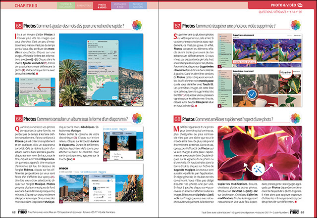 Compétence Mac 84 : Tout faire avec votre Mac en 150 questions/réponses • 40 astuces iOS 17 • Guide logiciel Numbers