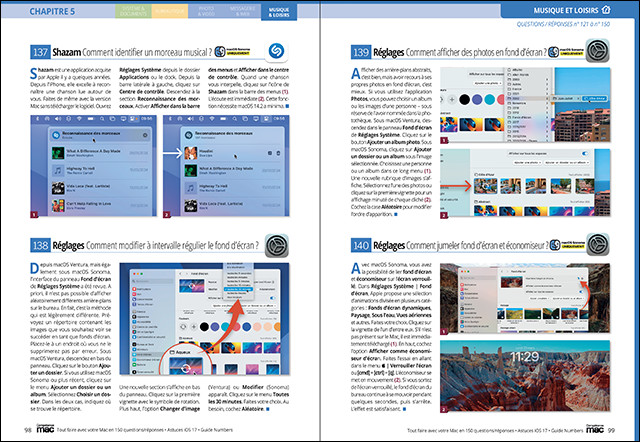Compétence Mac 84 : Tout faire avec votre Mac en 150 questions/réponses • 40 astuces iOS 17 • Guide logiciel Numbers Compétence Mac 84 : Tout faire avec votre Mac en 150 questions/réponses • 40 astuces iOS 17 • Guide logiciel Numbers