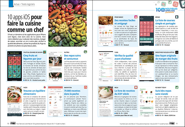 Compétence Mac 84 : Tout faire avec votre Mac en 150 questions/réponses • 40 astuces iOS 17 • Guide logiciel Numbers