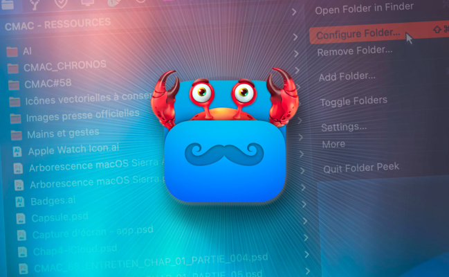 macOS • Retrouvez tous vos dossiers préférés à portée de clic dans la barre des menus macOS • Retrouvez tous vos dossiers préférés à portée de clic dans la barre des menus