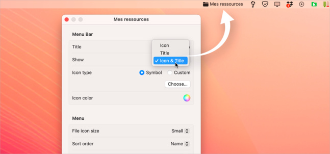macOS • Retrouvez tous vos dossiers préférés à portée de clic dans la barre des menus macOS • Retrouvez tous vos dossiers préférés à portée de clic dans la barre des menus