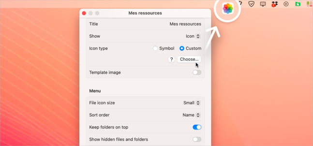 macOS • Retrouvez tous vos dossiers préférés à portée de clic dans la barre des menus macOS • Retrouvez tous vos dossiers préférés à portée de clic dans la barre des menus