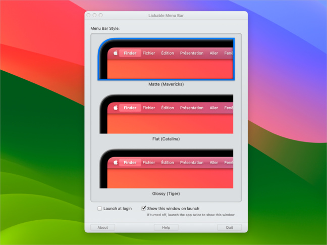 macOS • Retrouvez la barre des menus de Mavericks ou de Tiger macOS • Retrouvez la barre des menus de Mavericks ou de Tiger