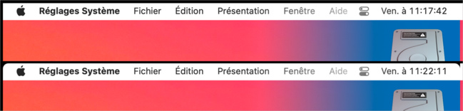 macOS • Vous préférez une barre des menus plate ? Voici (encore) une solution macOS • Vous préférez une barre des menus plate ? Voici (encore) une solution