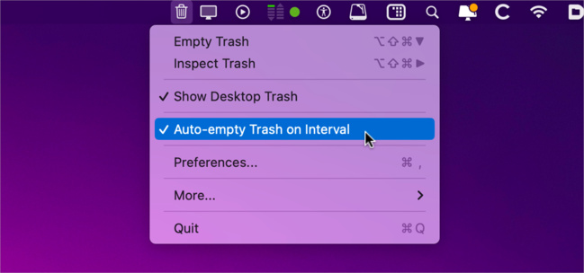 macOS • Videz votre corbeille automatiquement quand vous le souhaitez