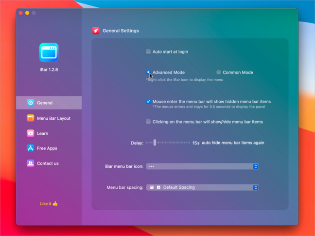 macOS • Masquez les icônes de la barre des menus gratuitement macOS • Masquez les icônes de la barre des menus gratuitement