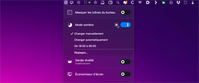 macOS • De nombreuses options à portée de clic avec One Switch macOS • De nombreuses options à portée de clic avec One Switch
