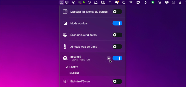 macOS • De nombreuses options à portée de clic avec One Switch macOS • De nombreuses options à portée de clic avec One Switch