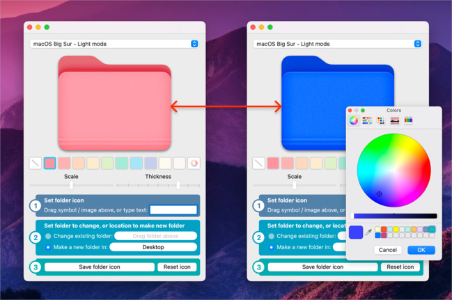 macOS • FancyFolders colore et personnalise l’aspect de vos dossiers macOS • FancyFolders colore et personnalise l’aspect de vos dossiers