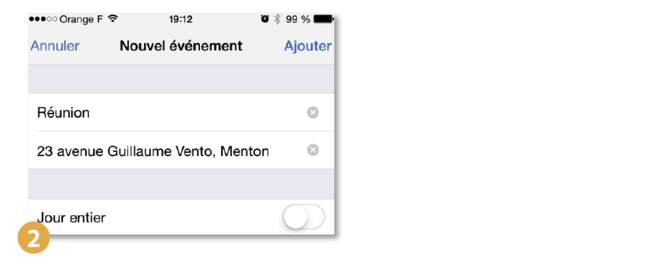 Astuce iPhone iPad • Créer un événement depuis un e-mail Astuce iPhone iPad • Créer un événement depuis un e-mail