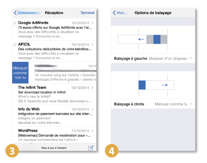 Astuce iPhone iPad • Gérer efficacement ses courriers Astuce iPhone iPad • Gérer efficacement ses courriers