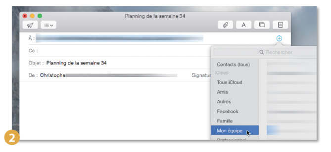 Astuce Mac • Envoyer un e-mail à un groupe de personnes Astuce Mac • Envoyer un e-mail à un groupe de personnes