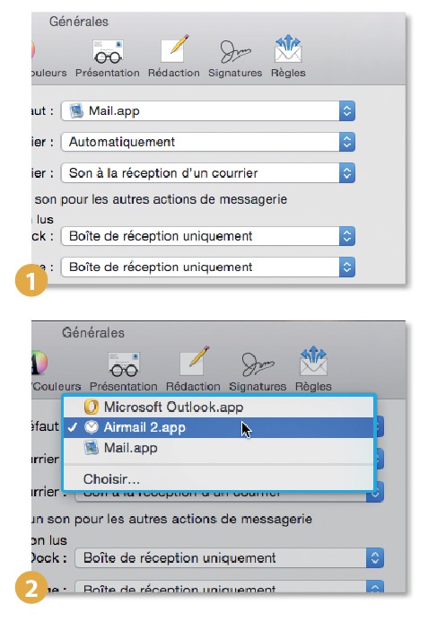 Astuce Mac • Changer son application de messagerie par défaut