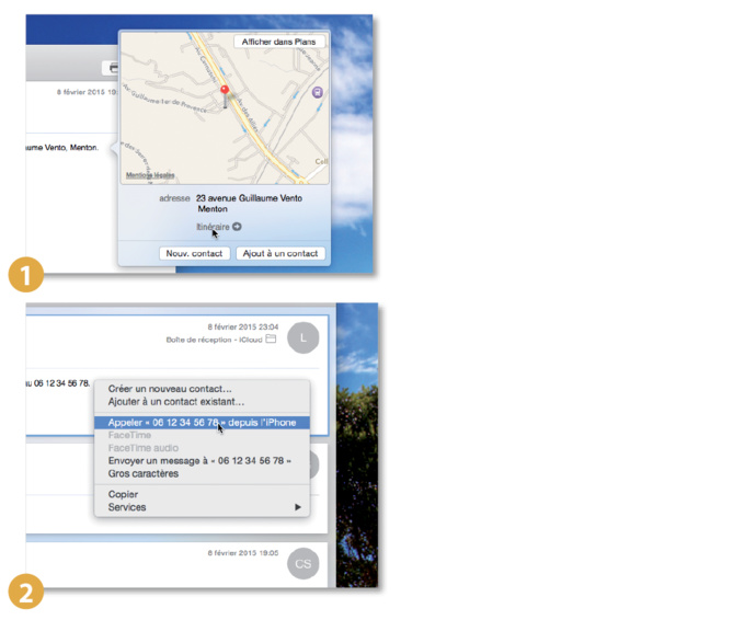 Astuce Mac • Exploiter les informations contenues dans un mail  Astuce Mac • Exploiter les informations contenues dans un mail