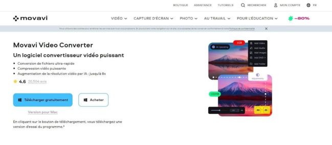 Revue de Movavi Video Converter Revue de Movavi Video Converter