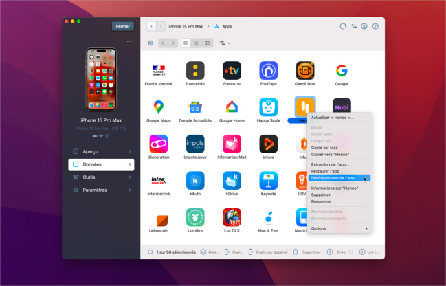 macOS • Le gestionnaire d’appareils iOS iMazing arrive en version 3 finale