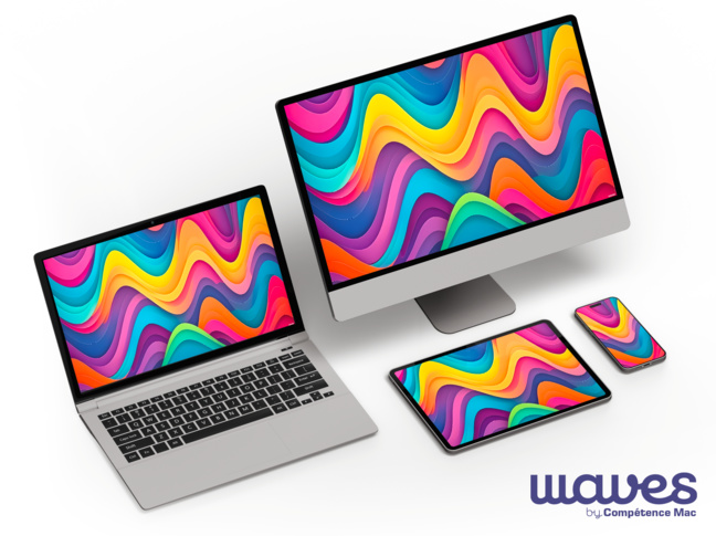 Fun • Waves, une collection de fonds d’écran signée Compétence Mac Fun • Waves, une collection de fonds d’écran signée Compétence Mac