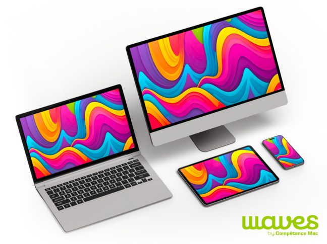 Fun • Waves, une collection de fonds d’écran signée Compétence Mac Fun • Waves, une collection de fonds d’écran signée Compétence Mac