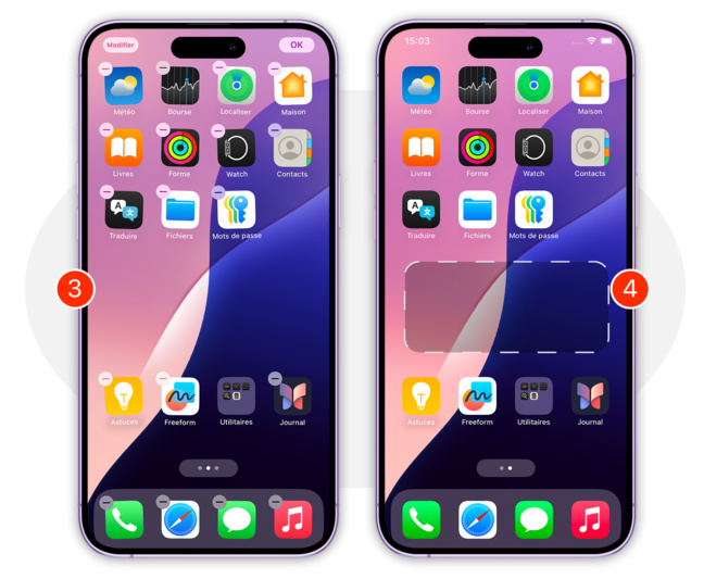 iOS 18 • Focus sur l’agencement et la personnalisation de l’écran d’accueil iOS 18 • Focus sur l’agencement et la personnalisation de l’écran d’accueil
