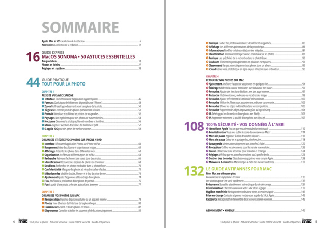 Compétence Mac 85 : Tout pour la photo iPhone et Mac • 50 astuces macOS Sonoma • 100% Sécurité - vos données à l’abri • Le Guide Antipannes Compétence Mac 85 : Tout pour la photo iPhone et Mac • 50 astuces macOS Sonoma • 100% Sécurité - vos données à l’abri • Le Guide Antipannes