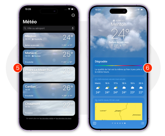 iOS 18 • Deux petites nouveautés à découvrir pour l’application Météo iOS 18 • Deux petites nouveautés à découvrir pour l’application Météo