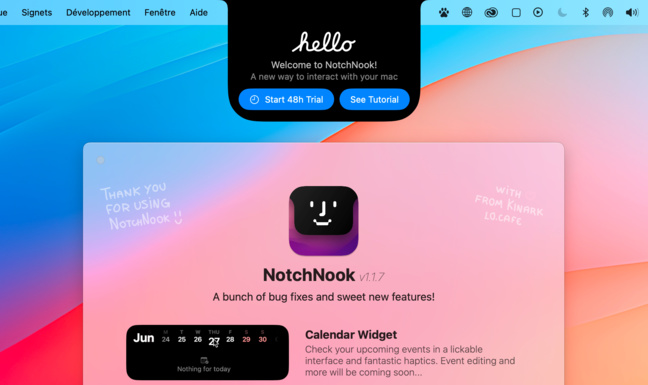 macOS • Ne cachez pas l’encoche de votre MacBook : profitez-en ! macOS • Ne cachez pas l’encoche de votre MacBook : profitez-en !