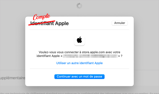 Système • L’identifiant Apple va disparaitre au profit de la dénomination compte Apple Système • L’identifiant Apple va disparaitre au profit de la dénomination compte Apple