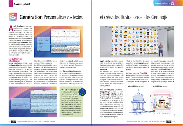 Compétence Mac 86 : Bien débuter sur Mac avec macOS 15 Sequoia • iOS 18 : nouvelles fonctions • Apple Intelligence Compétence Mac 86 : Bien débuter sur Mac avec macOS 15 Sequoia • iOS 18 : nouvelles fonctions • Apple Intelligence