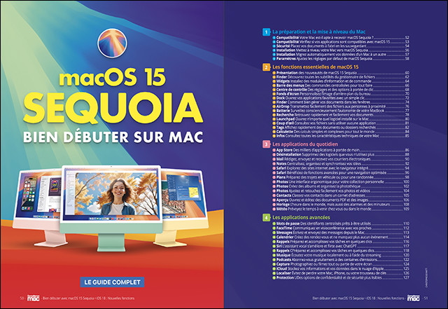 Compétence Mac 86 : Bien débuter sur Mac avec macOS 15 Sequoia • iOS 18 : nouvelles fonctions • Apple Intelligence Compétence Mac 86 : Bien débuter sur Mac avec macOS 15 Sequoia • iOS 18 : nouvelles fonctions • Apple Intelligence