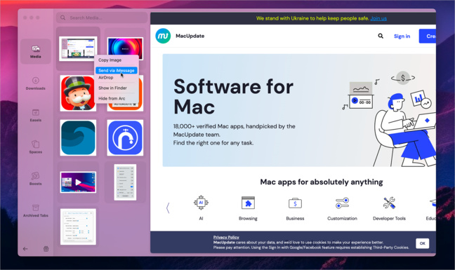 macOS • Arc, un navigateur web boosté à l’IA, résolument tourné vers le futur ? macOS • Arc, un navigateur web boosté à l’IA, résolument tourné vers le futur ?