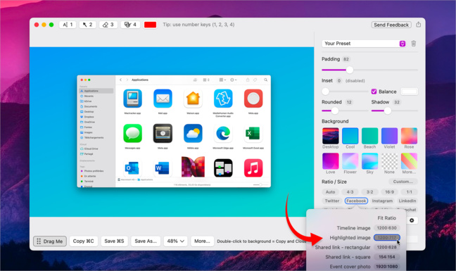 macOS • Éditez rapidement toutes vos captures d’écran fixes avec Xnapper macOS • Éditez rapidement toutes vos captures d’écran fixes avec Xnapper