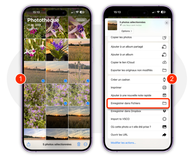 Pratique • Copiez toutes les photos de votre iPhone vers un disque dur ou une clé USB Pratique • Copiez toutes les photos de votre iPhone vers un disque dur ou une clé USB