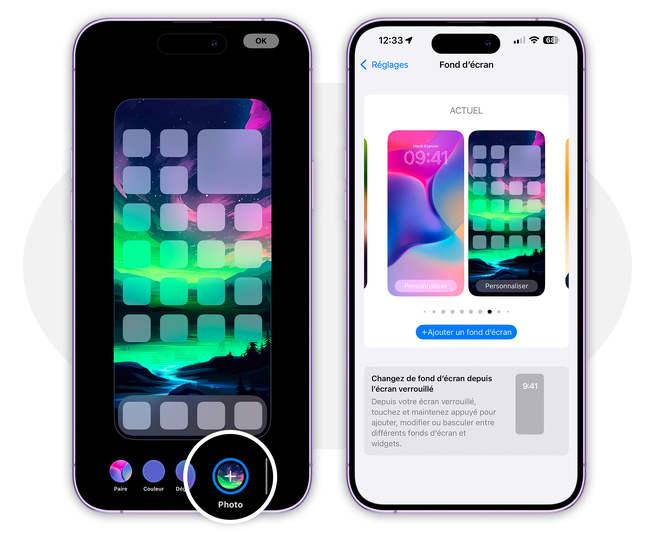 Pratique • Changez vos fonds d’écran facilement sur Mac et iPhone/iPad Pratique • Changez vos fonds d’écran facilement sur Mac et iPhone/iPad